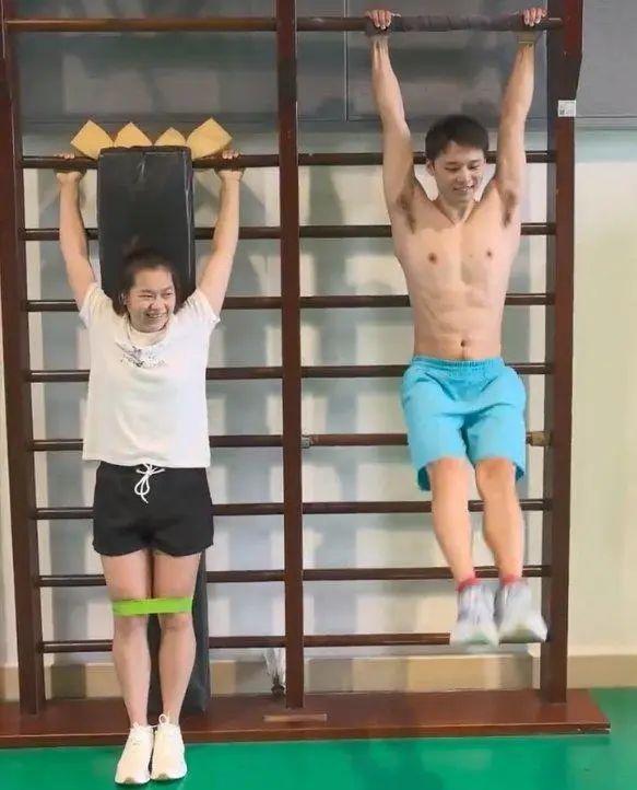 MK体育陈艾森晒视频和全妹一起训练全红婵恢复体能训练备战全运会(图2)