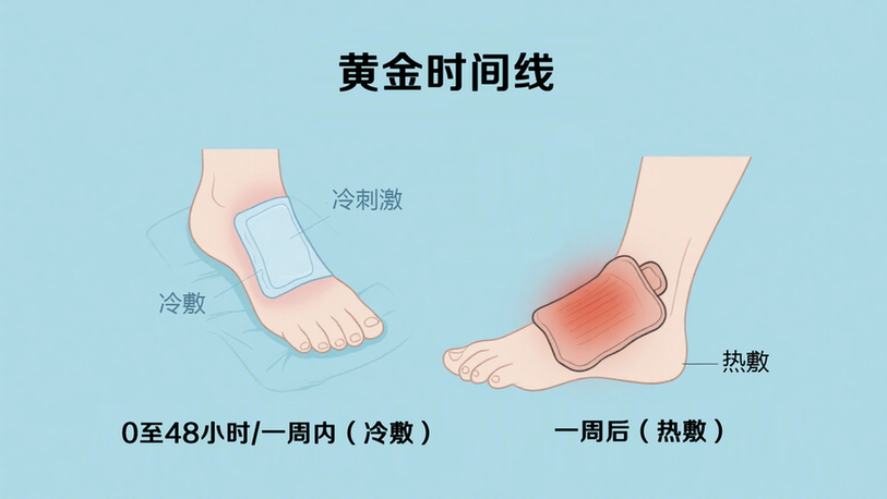 MK体育运动健康 一起来丨运动损伤后冷敷还是热敷？记住“黄金时间线”才能加速恢复不加重(图2)